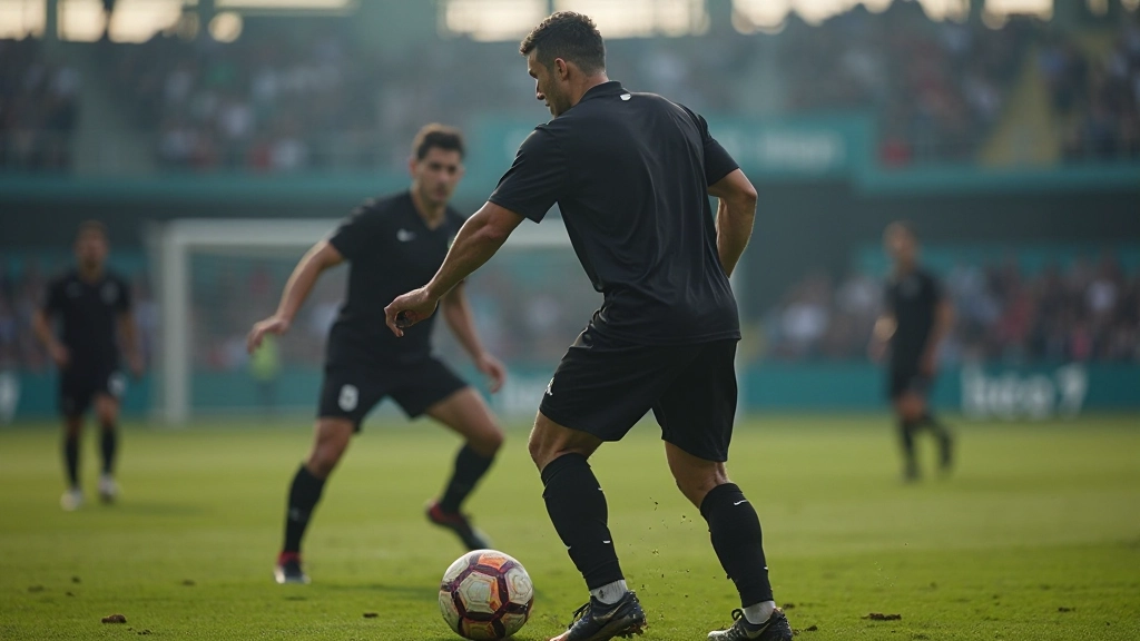 فريق دفاع يقوم بقطع الكرة بشكل استراتيجي