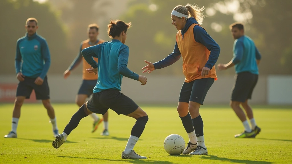مدرب يوضح تقنيات الدفاع والقطع في كرة القدم