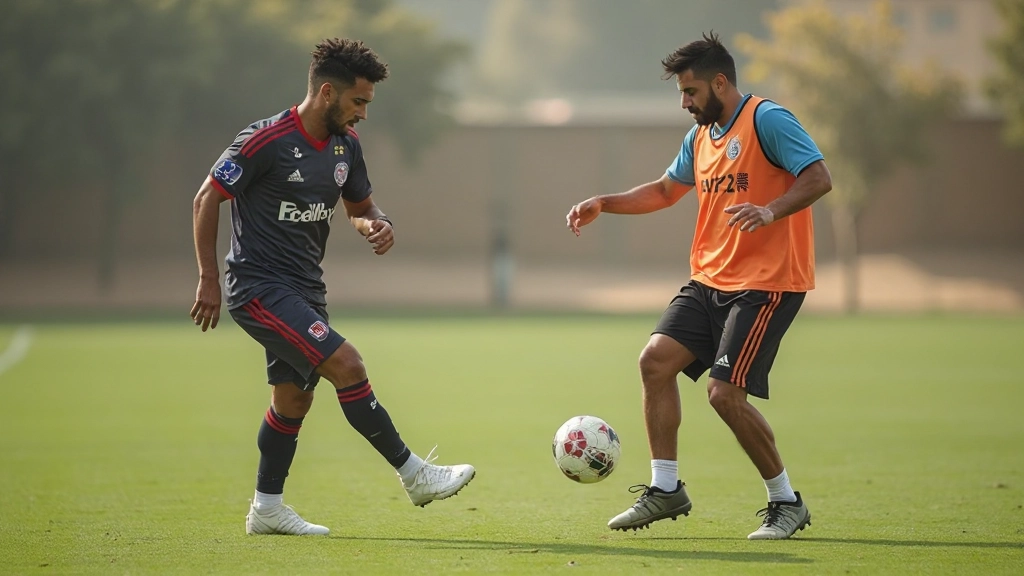 تقنيات التمرير والتوزيع في كرة القدم